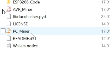 Duino Coin Benchmark on Lenovo Yoga